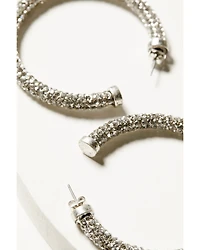 Idyllwind Women's Avalon Silver Hoop Earrings