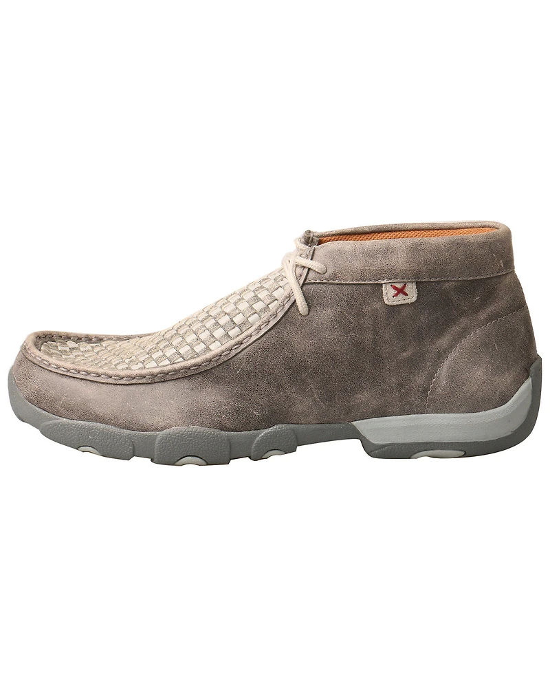 Twisted X Men's Woven Driving Moccasin Shoes - Moc Toe