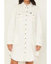 Kimes Ranch Women's Rox Long Sleeve Snap Cropped Western Mini Dress