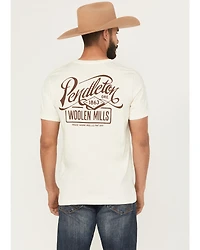 Pendleton Men's Boot Barn Exclusive Script Logo Short Sleeve Graphic T-Shirt