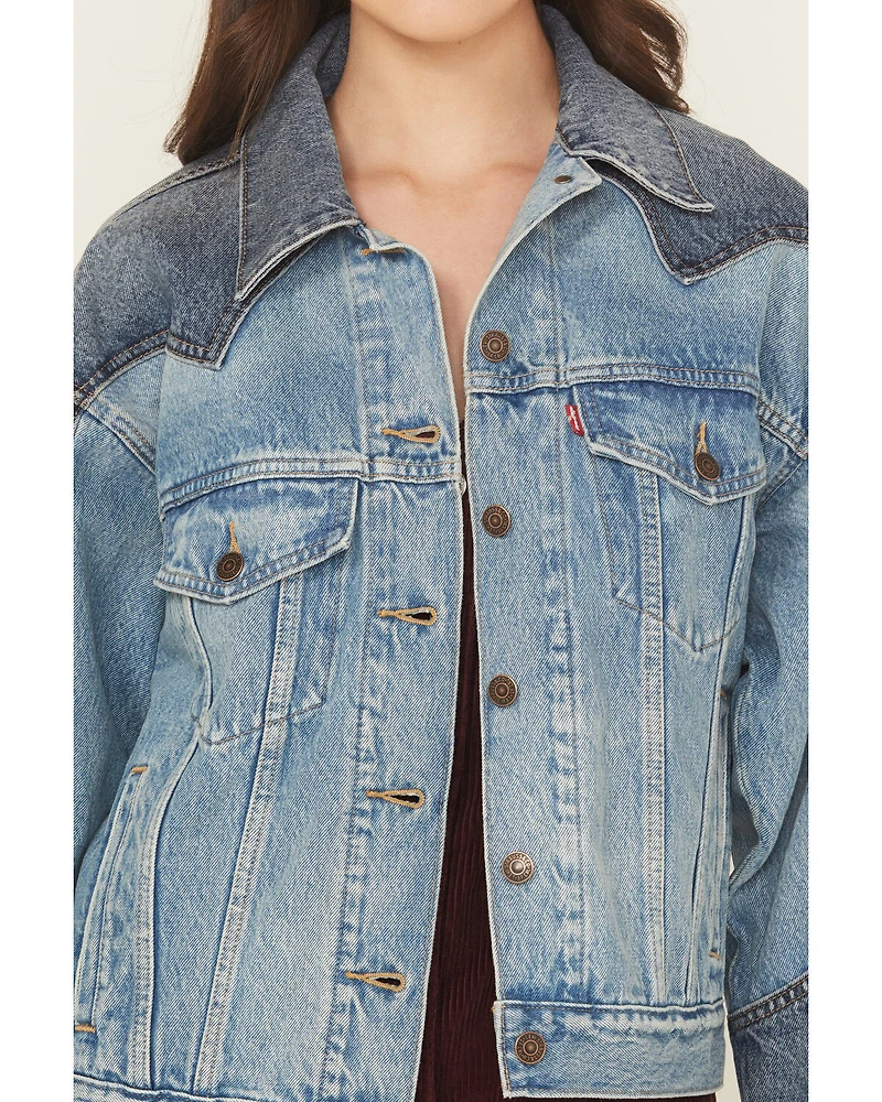 Levi's Women's Free Range Denim Trucker Jacket