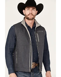 Cinch Men's Textured Bonded Concealed Carry Zip Vest