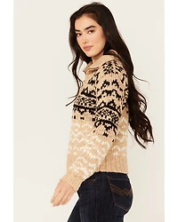 Idyllwind Women's Otay Studded Southwestern Pullover Sweater