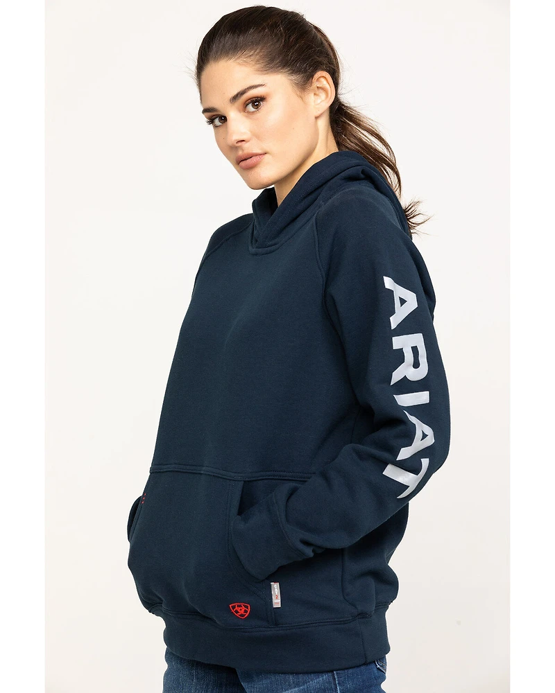 Ariat Women's FR Primo Fleece Logo Hooded Sweatshirt