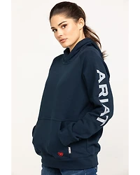 Ariat Women's FR Primo Fleece Logo Hooded Sweatshirt
