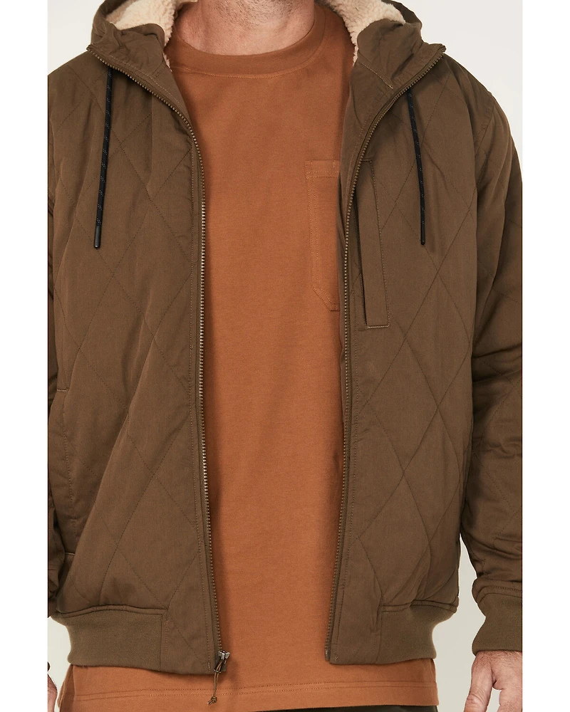 Hawx Men's Quilted Nylon Work Jacket