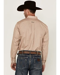 Ariat Men's Frazier Geo Print Long Sleeve Button-Down Western Shirt