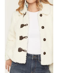Shyanne Women's Toggle Front Sherpa Jacket