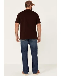 Ariat Men's FR M4 Boundary Medium Wash Low Rise Relaxed Bootcut Work Jeans - Big