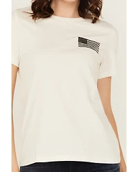 Boot Barn Women's An American Tradition Short Sleeve Fitted Graphic Tee