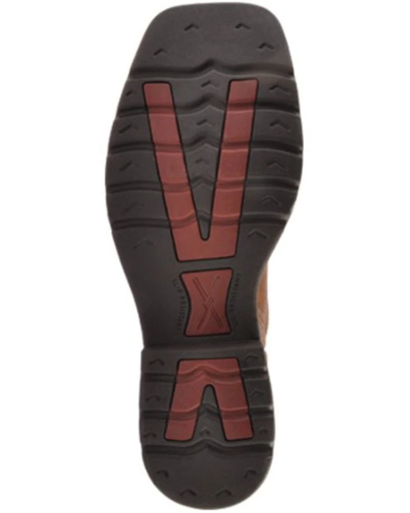 Twisted X Men's Texas Flag Lite Western Work Boots - Steel Toe - Extended Sizes