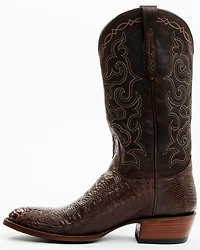 Cody James Men's Exotic Ostrich Leg Western Boots - Round Toe