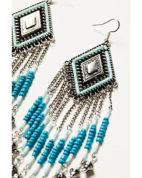 Idyllwind Women's Legend Hall Beaded Fringe Earrings