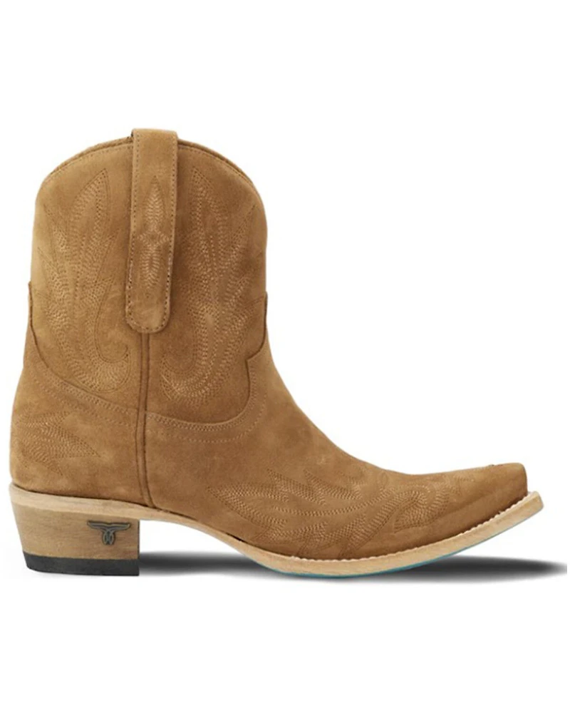Lane Women's Lexington Suede Western Booties - Snip Toe