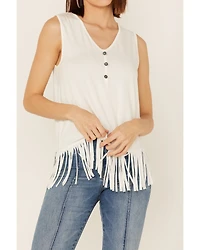 Tasha Polizzi Women's Abby Fringe Tank Top