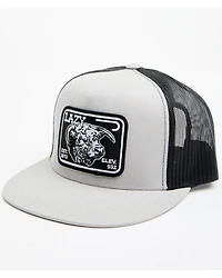 Lazy J Ranch Men's Black Elevation Cowhead Logo Patch Mesh-Back Ball Cap