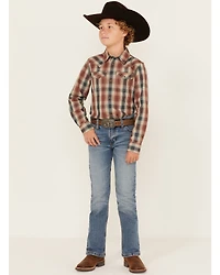 Wrangler 20X Boys' Wright 42 Vintage Bootcut Stretch Denim Jeans