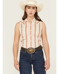 Ariat Women's Billie Jean Desert Stripe Sleeveless Shirt