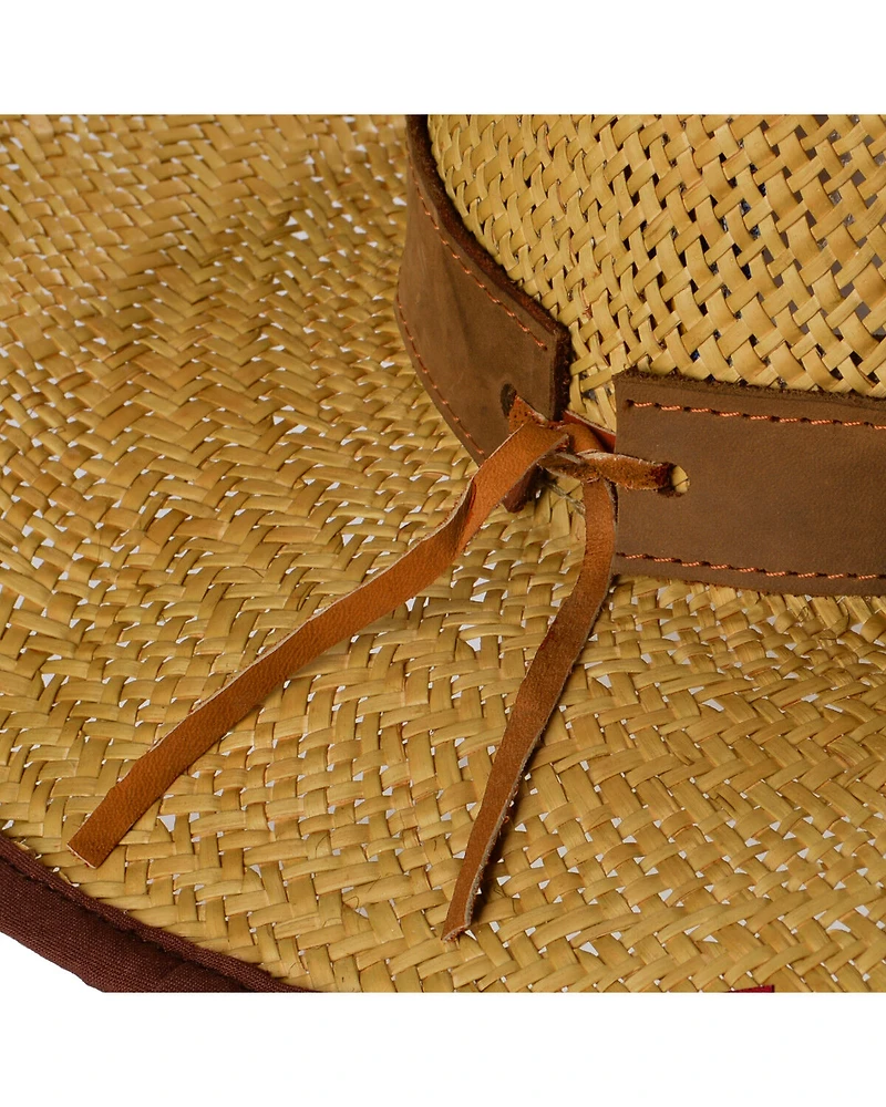Bullhide Kids' Brave Metal Bull Straw Western Hat