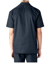 Dickies Men's Original Solid Short Sleeve Button-Down Work Shirt