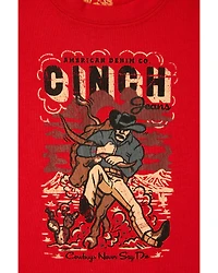 Cinch Infant Boys' Cowboy Logo Short Sleeve Graphic T-Shirt