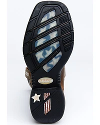 RANK 45® Women's Lite Flag Western Performance Boots - Broad Square Toe