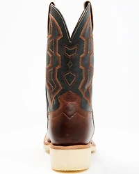 RANK 45® Men's Bullet Saddle Western Performance Boots - Broad Square Toe