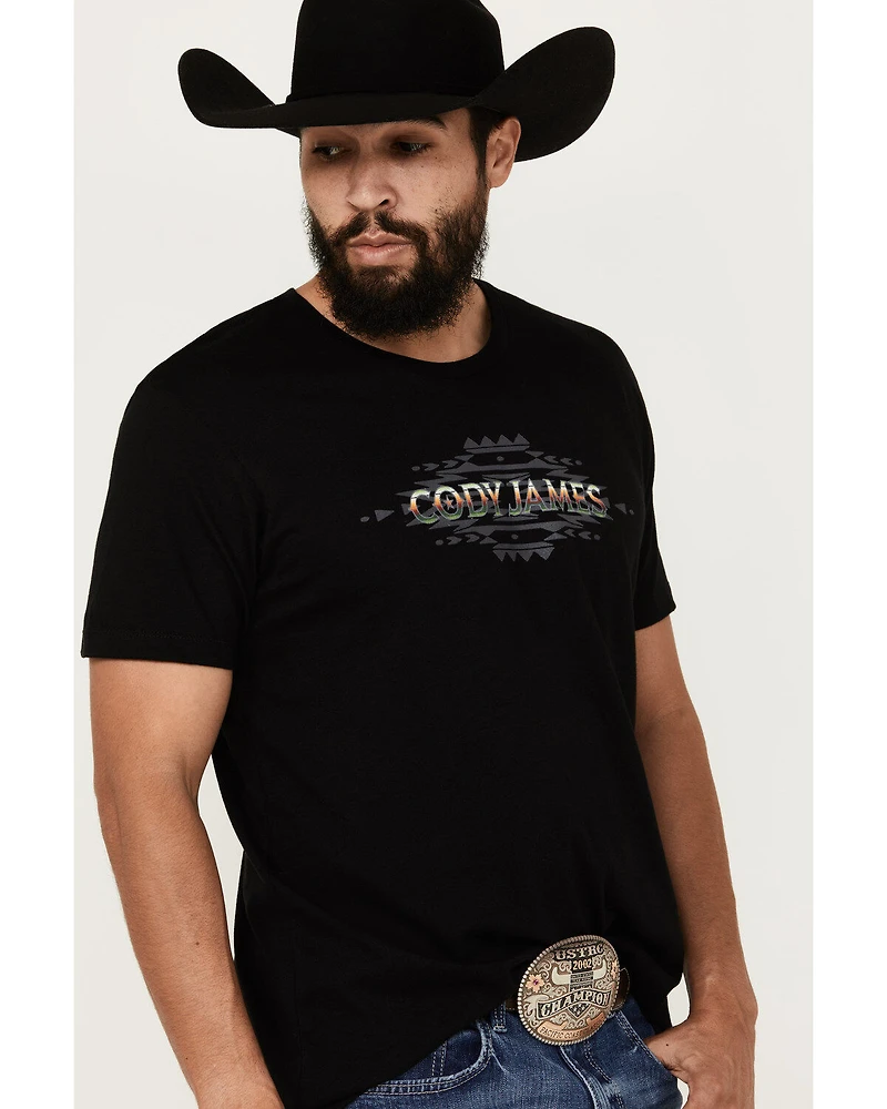 Cody James Men's Barra Logo Short Sleeves Graphic T-Shirt