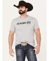 RANK 45® Men's Logo Short Sleeve Graphic T-Shirt