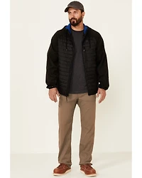 ATG by Wrangler Men's All-Terrain Green Outrider Zip-Front Hooded Jacket