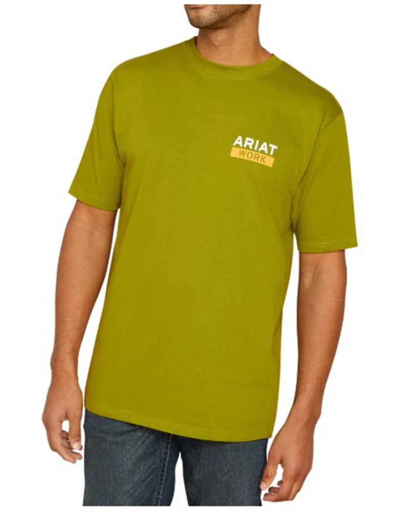 Ariat Men's Rebar Cotton Strong Roughneck Graphic Work T-Shirt