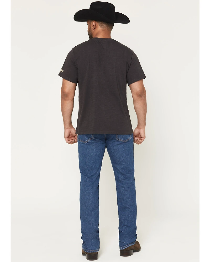 Levi’s Men’s 537 Range Med Wash Western Bootcut Denim Jeans