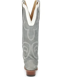 Justin Women's Verlie Vintage Suede Tall Western Boots - Snip Toe