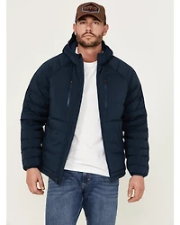 Brothers and Sons Men's Down Hooded Jacket