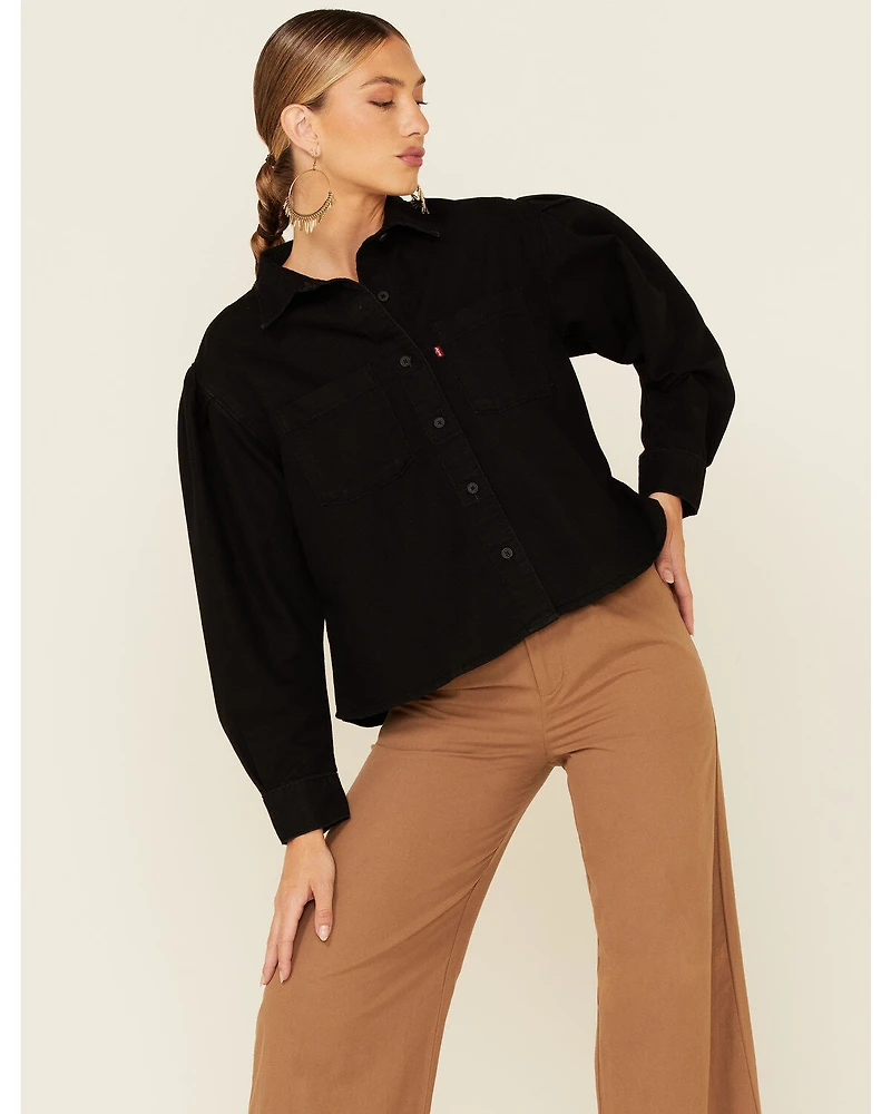 Levi's Women's Kinsley Denim Utility Shirt