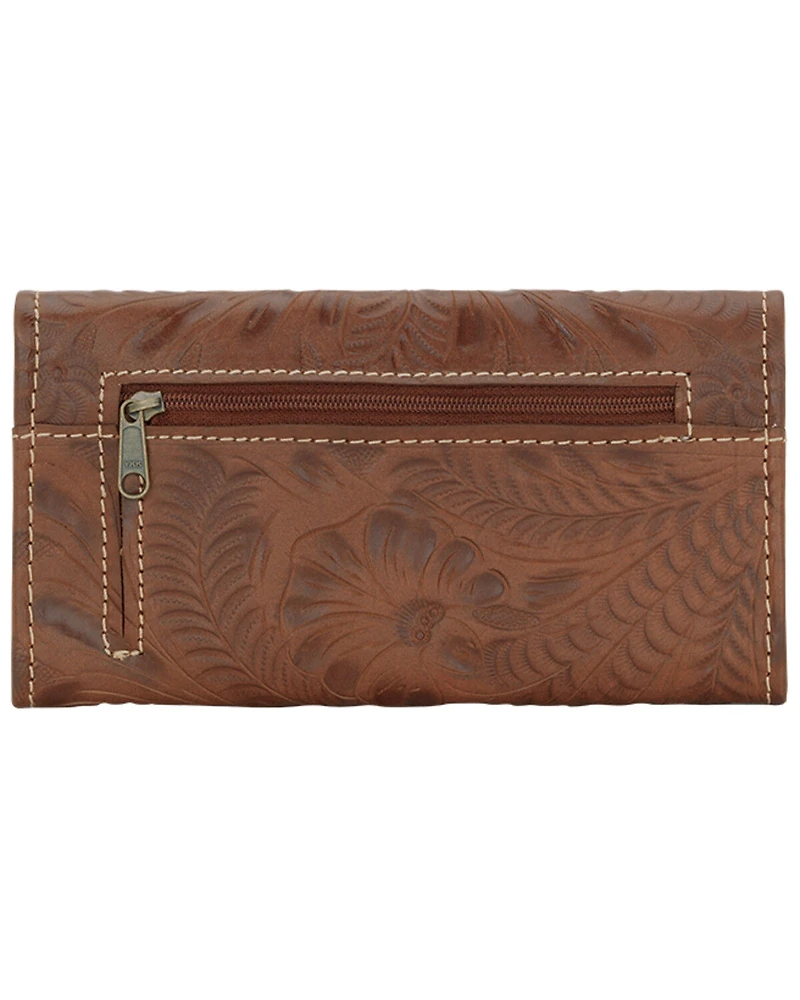 American West Annie's Secret Tri-fold Wallet
