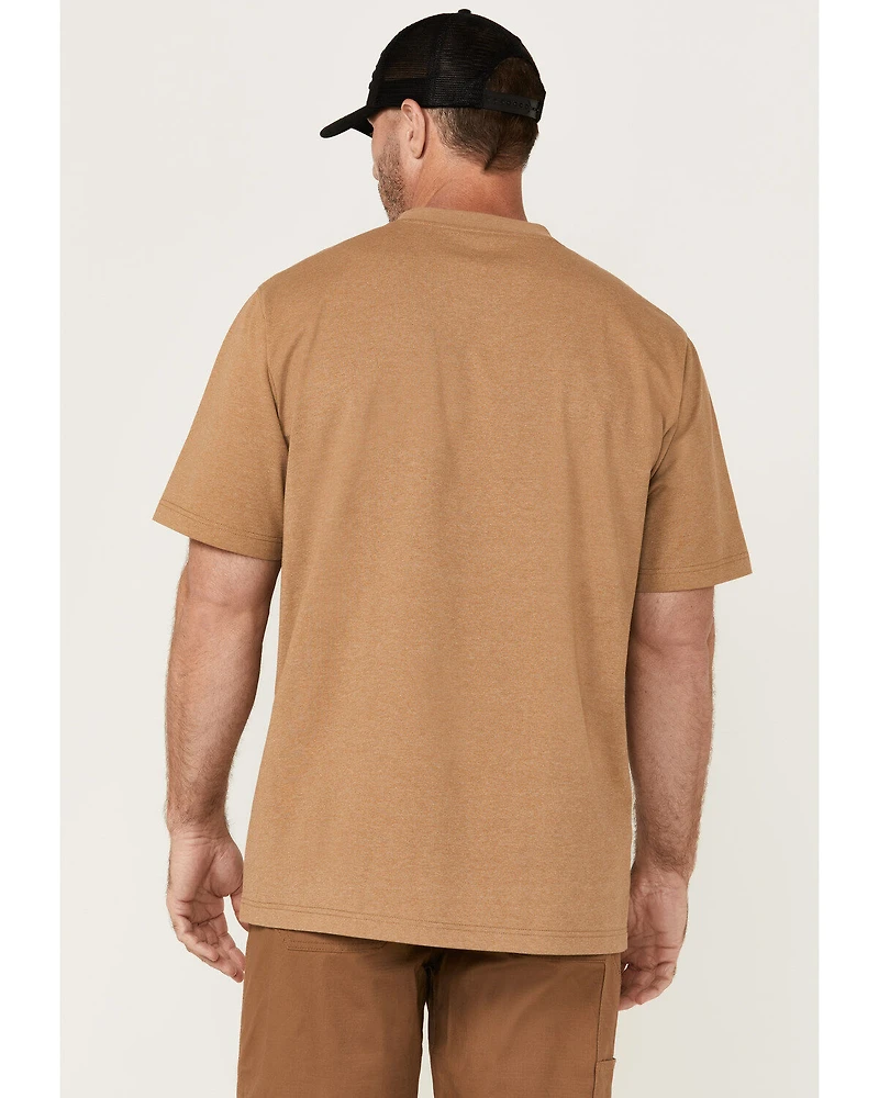 Hawx Men's Forge Solid Short Sleeve Pocket T-Shirt