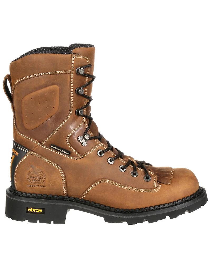 Georgia Boot Men's Comfort Core Waterproof Logger Boots - Composite Toe
