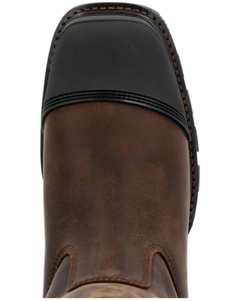 Durango Men's 11" Waterproof Western Work Boots - Steel Toe