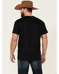 Paramount Network's Yellowstone Men's For The Brand Label Graphic Short Sleeve T-Shirt