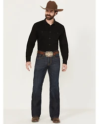 Cody James Men's Night Hawk Wash Duke Relaxed Bootcut Stretch Denim Jeans