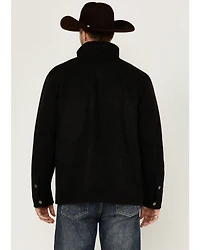 Powder River Outfitters Men's Heather Wool Zip Jacket