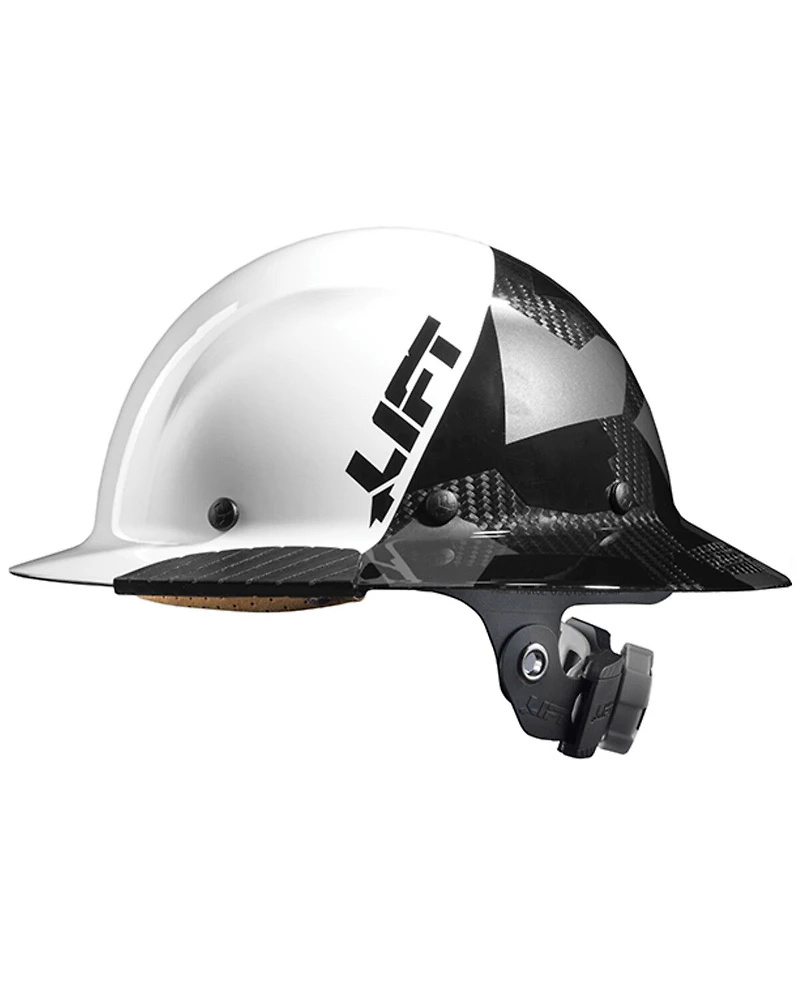 Lift Safety Dax Carbon ANSI-C, TYPE 1 Full Brim Hard Hat