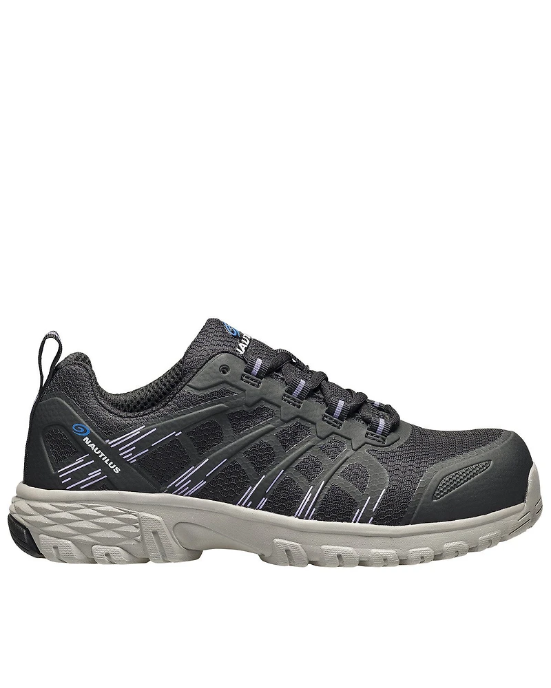 Nautilus Women's Stratus Slip Resisting Work Shoes - Composite Toe