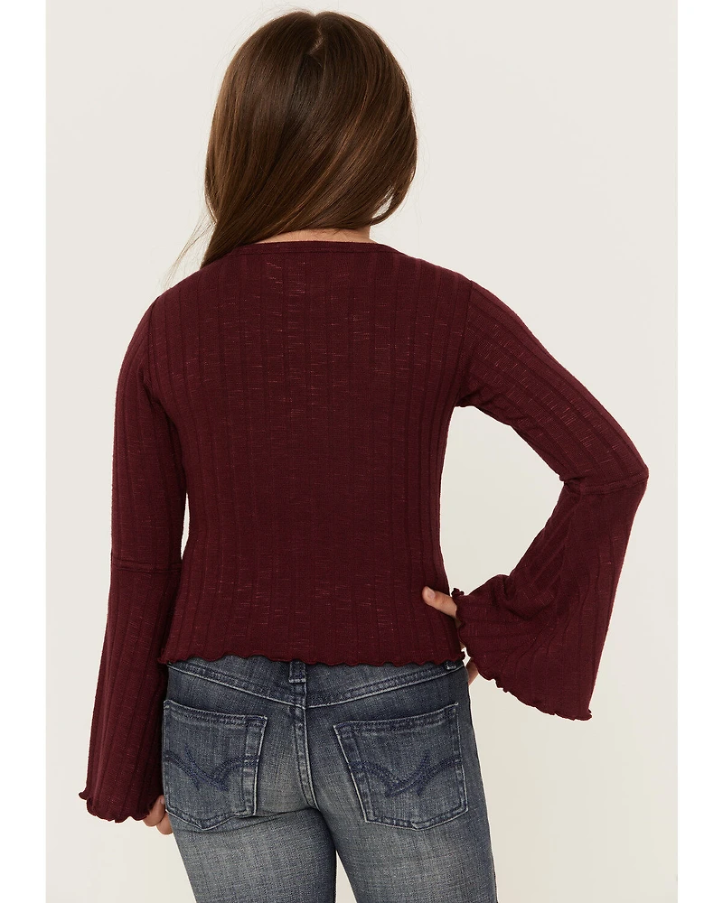 Shyanne Girls' Long Sleeve Bell Shirt