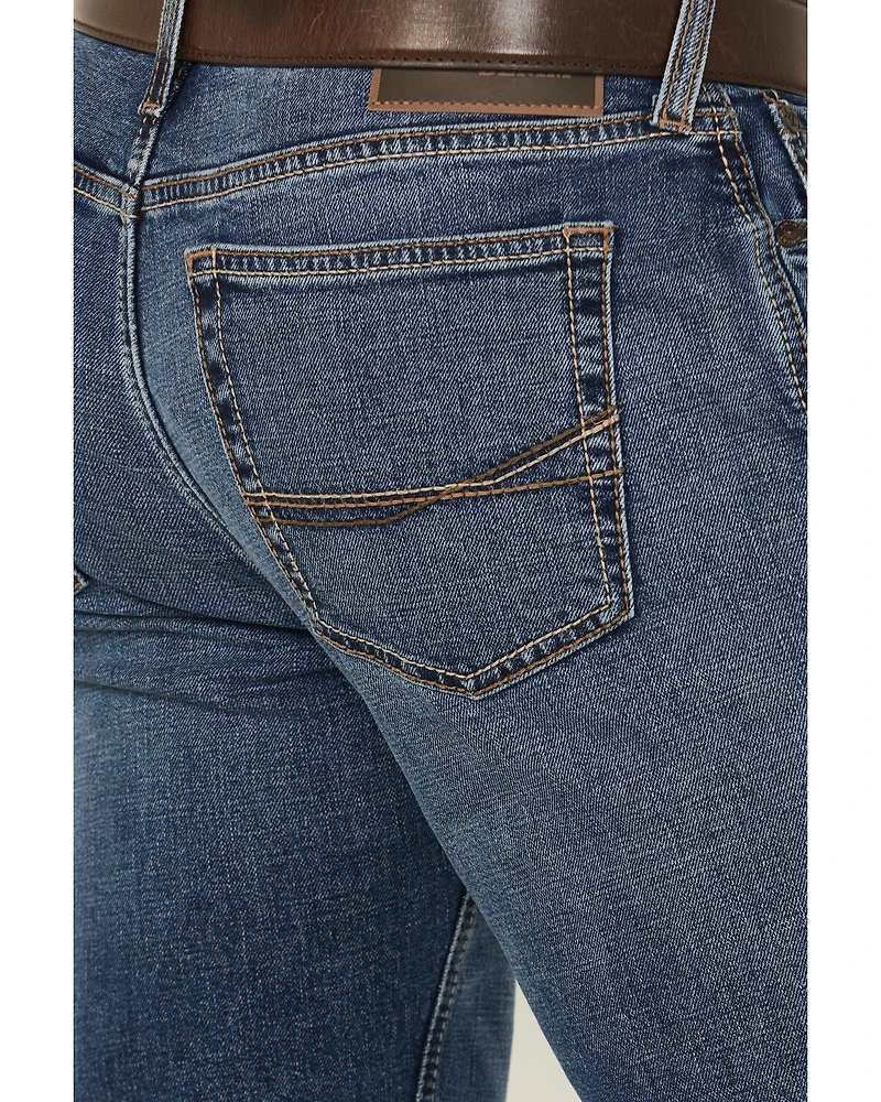 Ariat Men's M8 Carlos Miles Medium Wash Modern Slim Stretch Denim Jeans