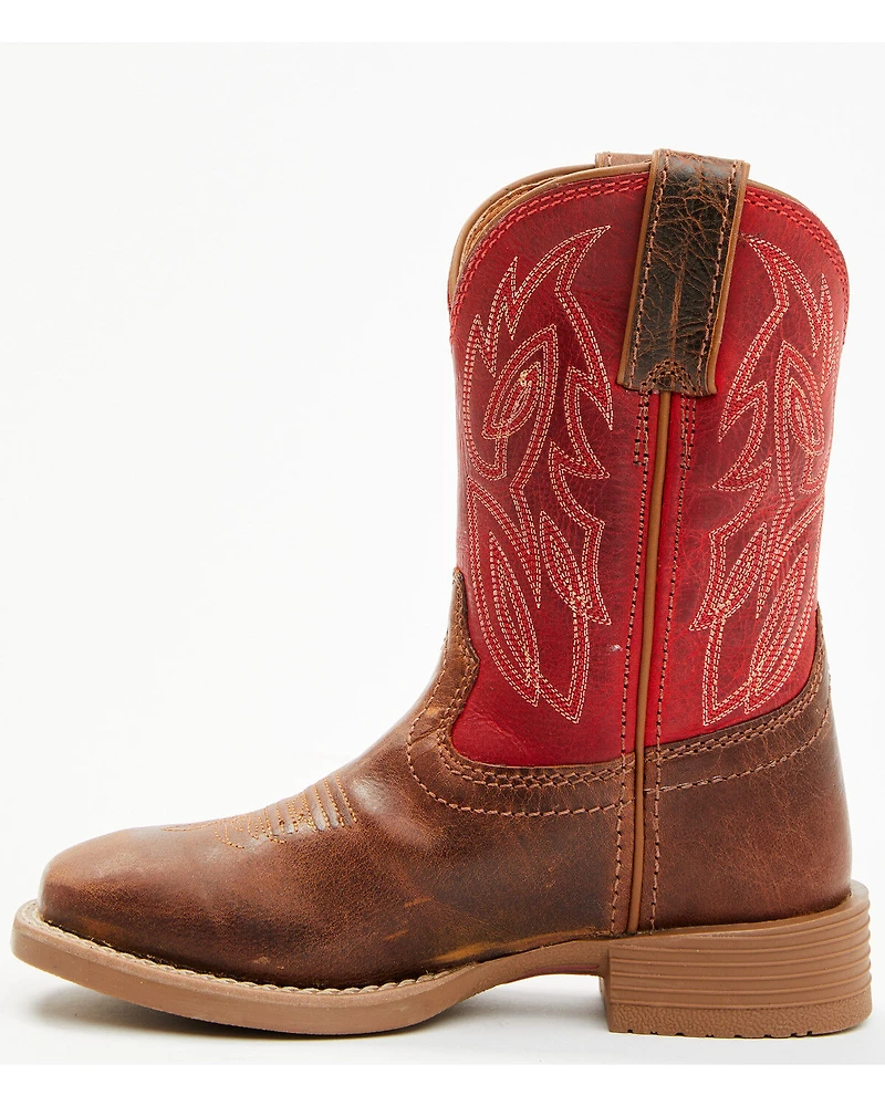 Justin Boys' Canter Western Boots - Square Toe