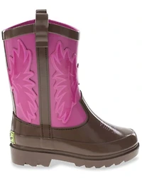 Western Chief Girls' Cowgirl Rain Boots - Round Toe