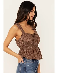 Cleo + Wolf Women's Bradley Floral Printed Tank Top