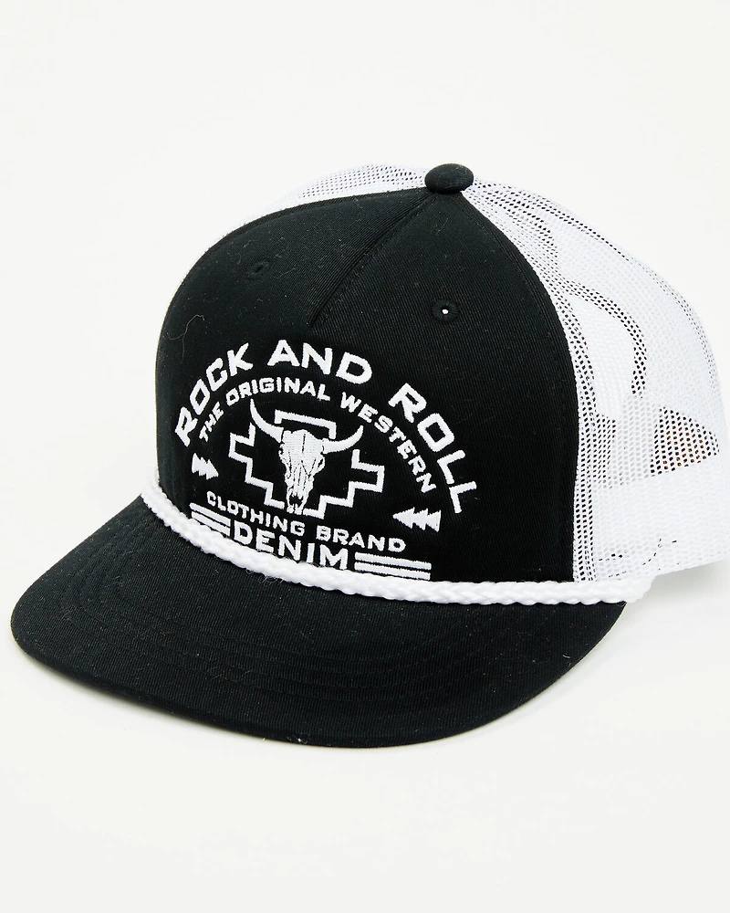 Rock & Roll Denim Men's Logo Ball Cap